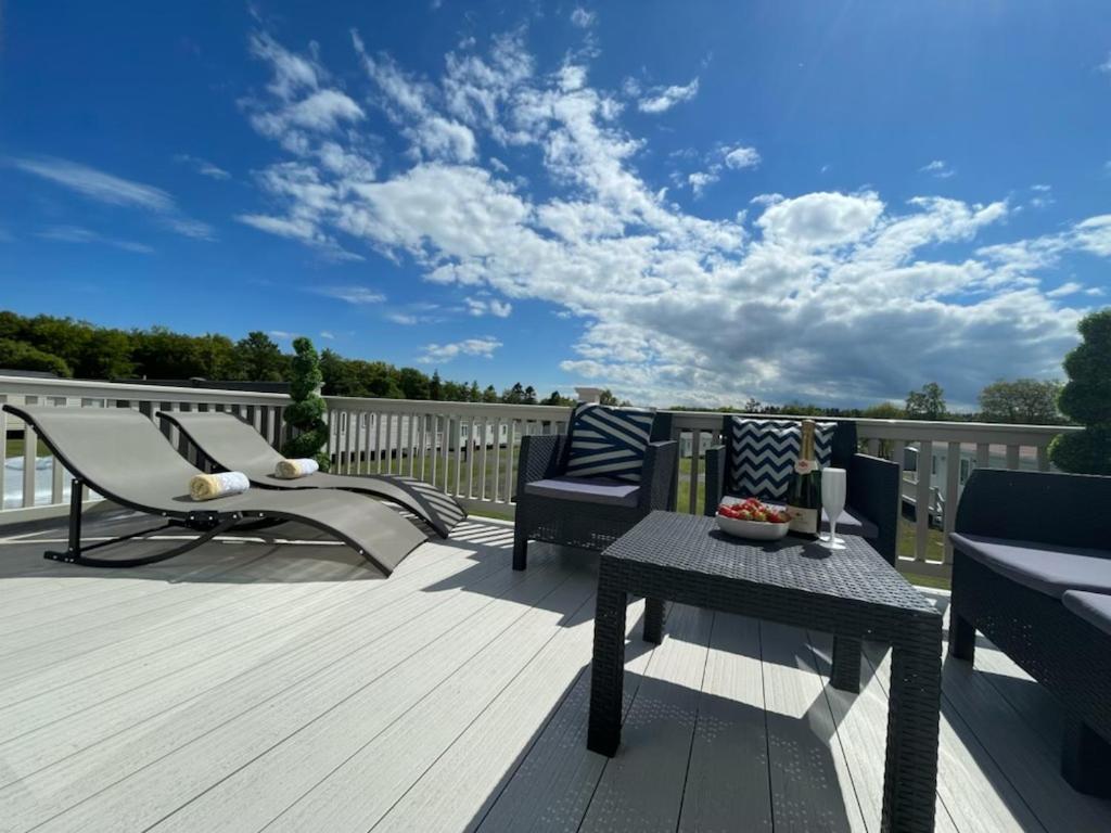 Hotel Hot Tub 9 The Fairways Alnwick Esterno foto